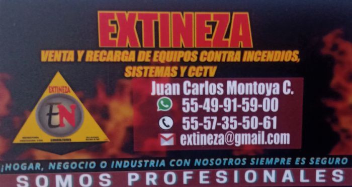 Venta y Recarga de Equipos Contra Incendio